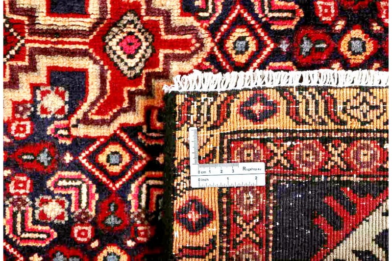 Handknuten Persisk Matta 193x283 cm - Röd/Mörkblå - Orientaliska mattor - Persisk matta