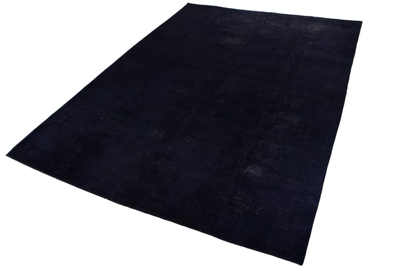 Handknuten Persisk Ullmatta 275x378 cm Vintage - Mörkblå - Orientaliska mattor - Persisk matta