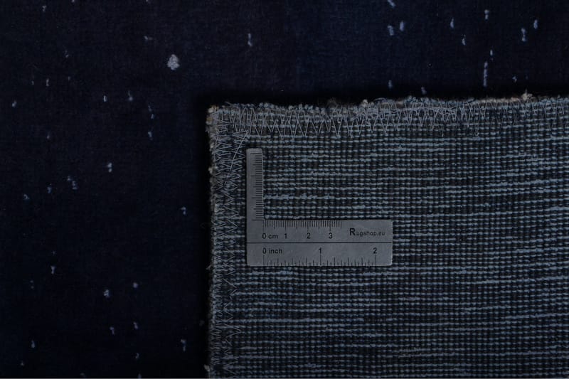 Handknuten Persisk Ullmatta 275x378 cm Vintage - Mörkblå - Orientaliska mattor - Persisk matta