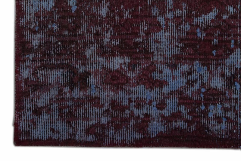 Handknuten Persisk Matta 98x130 cm Vintage - Röd/Blå - Orientaliska mattor - Persisk matta