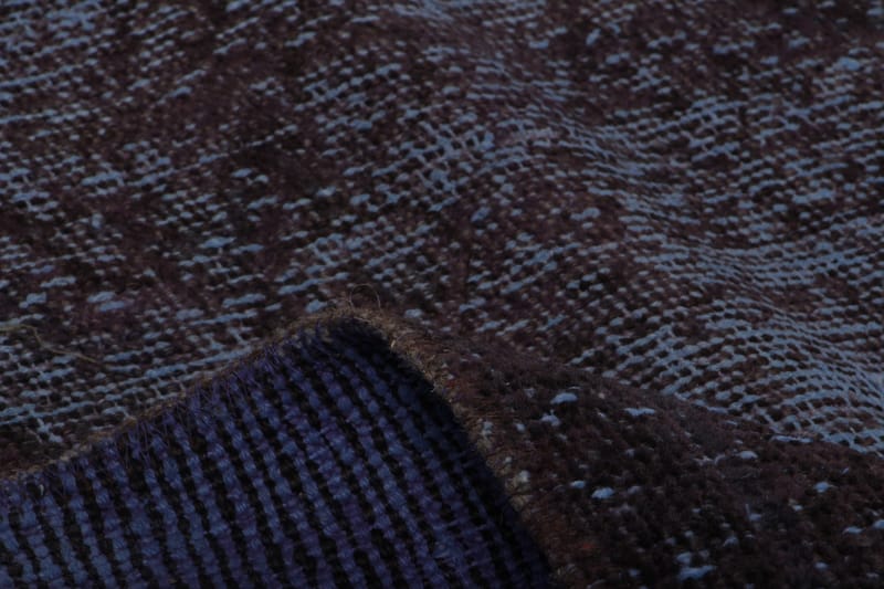 Handknuten Persisk Matta 261x356 cm Vintage - Blå/Lila - Orientaliska mattor - Persisk matta