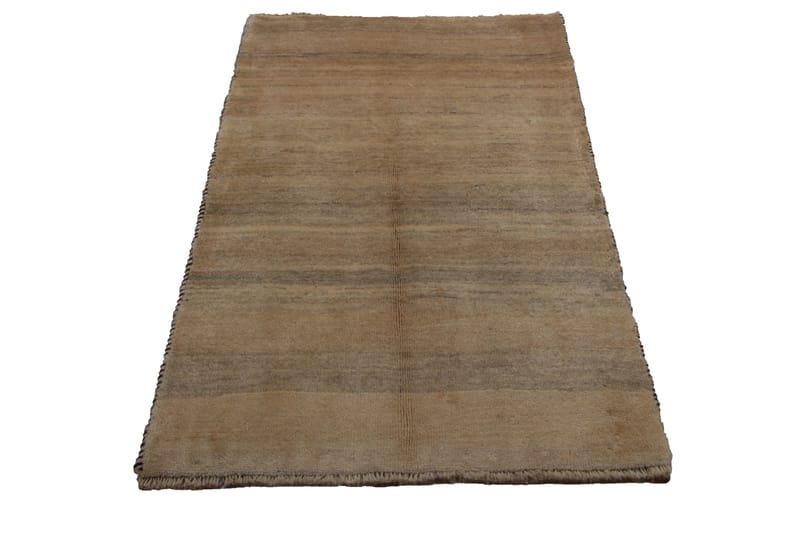 Handknuten Persisk Ullmatta 80x143 cm Gabbeh Shiraz - Beige - Orientaliska mattor - Persisk matta