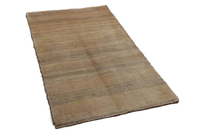 Handknuten Persisk Ullmatta 80x143 cm Gabbeh Shiraz - Beige - Orientaliska mattor - Persisk matta