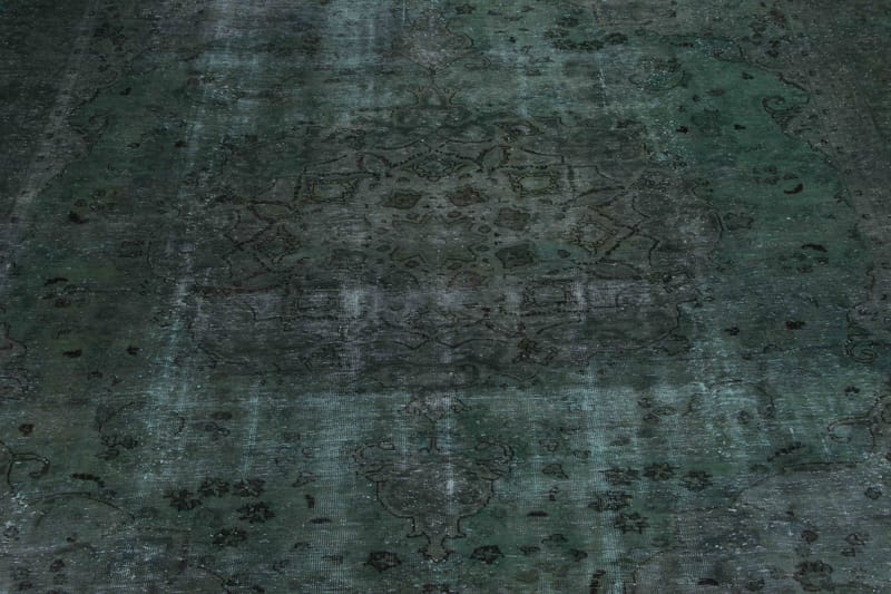 Handknuten Persisk Matta 260x360 cm Vintage - Grön - Orientaliska mattor - Persisk matta