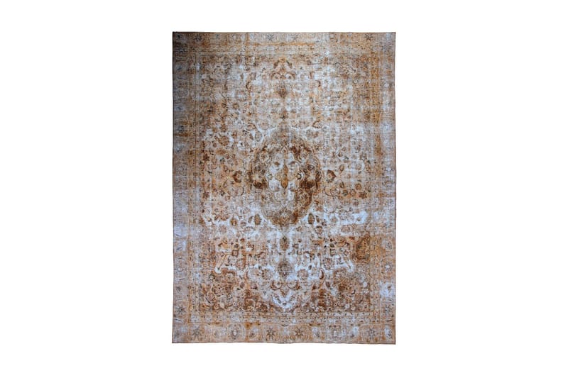 Handknuten Persisk Matta 261x360 cm Vintage - Blå/Brun - Orientaliska mattor - Persisk matta