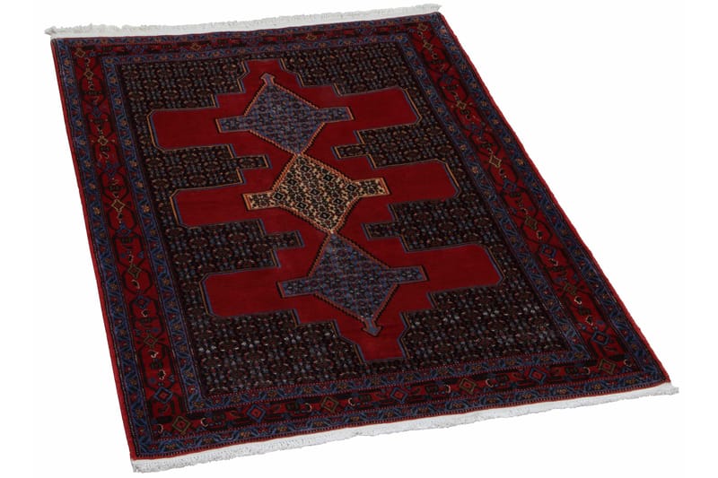 Handknuten Persisk Matta 122x173 cm Kelim - Röd/Blå - Orientaliska mattor - Persisk matta