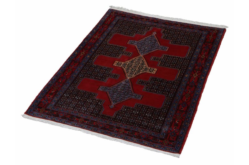 Handknuten Persisk Matta 122x173 cm Kelim - Röd/Blå - Orientaliska mattor - Persisk matta