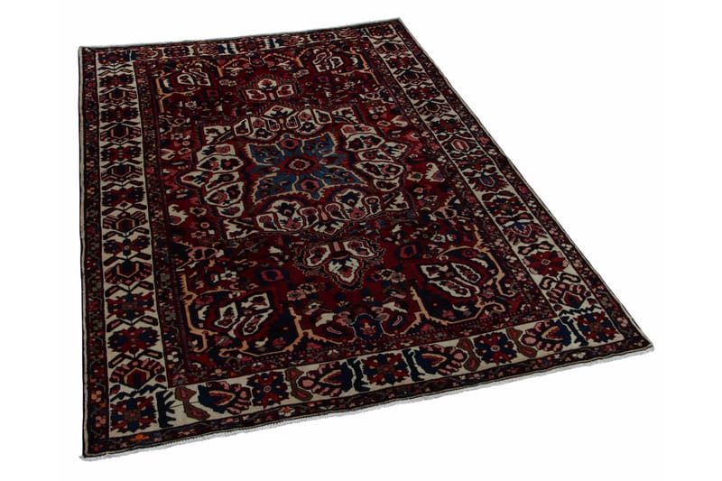 Handknuten Persisk Matta 213x302 cm - Röd/Beige - Orientaliska mattor - Persisk matta