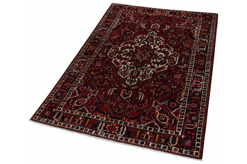 Handknuten Persisk Matta 200x320 cm Kelim - Röd/Mörkblå - Orientaliska mattor - Persisk matta