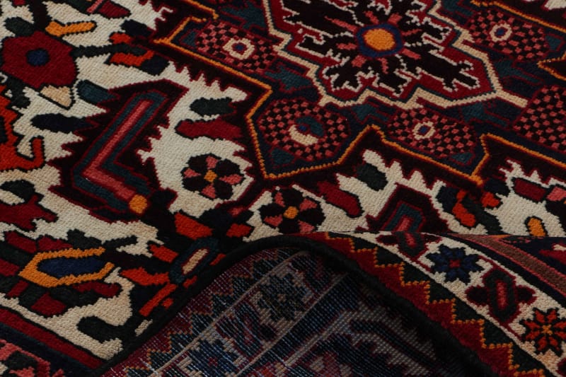 Handknuten Persisk Matta 200x320 cm Kelim - Röd/Mörkblå - Orientaliska mattor - Persisk matta