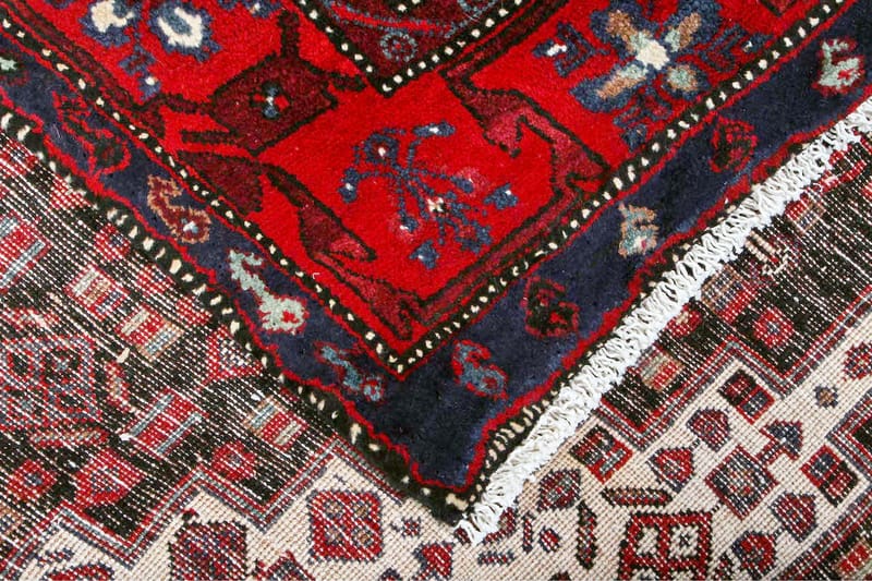 Handknuten Persisk Matta Varni 158x327 cm Kelim - Beige/Röd - Orientaliska mattor - Persisk matta