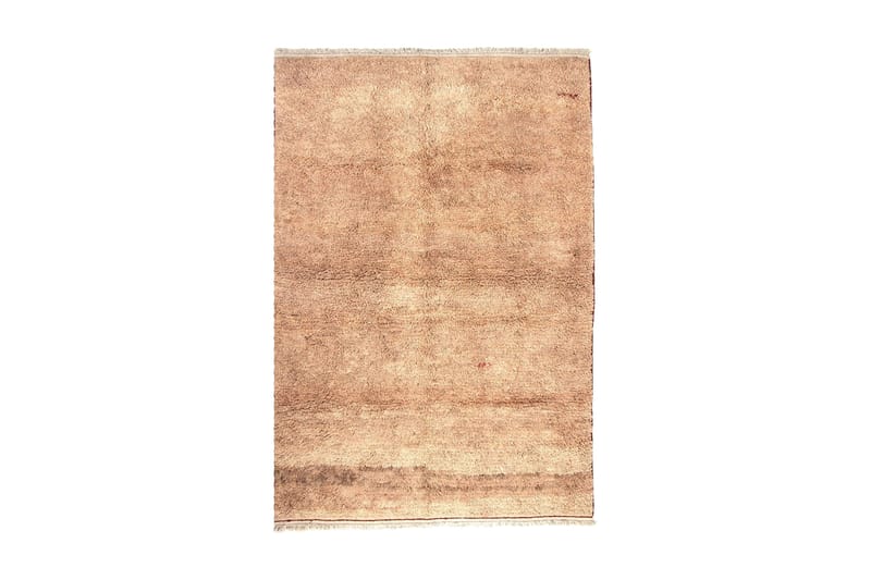 Handknuten Persisk Ullmatta 162x240 cm Gabbeh Shiraz - Beige - Orientaliska mattor - Persisk matta