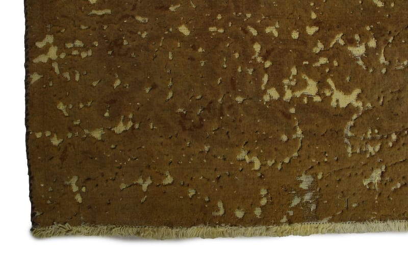 Handknuten Persisk Ullmatta 299x382 cm Vintage - Senap - Orientaliska mattor - Persisk matta