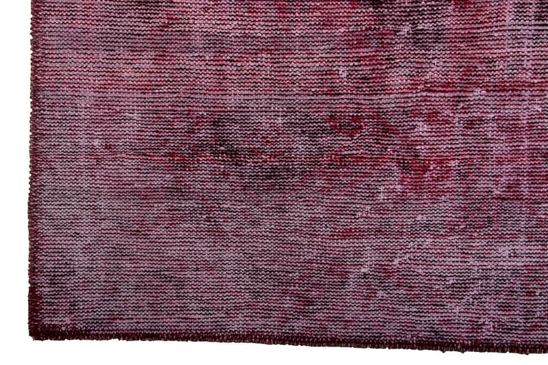 Handknuten Persisk Matta 104x201 cm Vintage - Mörkröd/Rosa - Orientaliska mattor - Persisk matta
