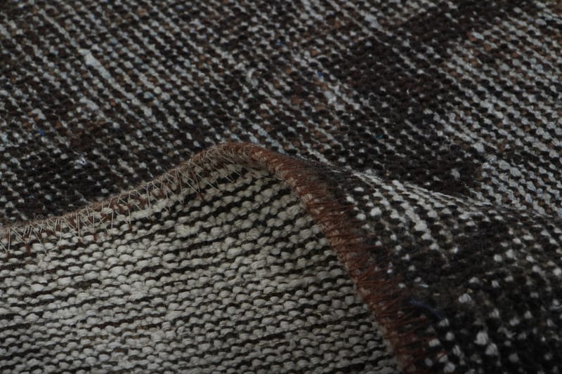 Handknuten Persisk Matta 76x130 cm Vintage - Grå/Mörkgrön - Orientaliska mattor - Persisk matta