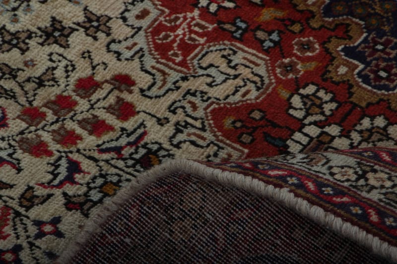 Handknuten Persisk Matta Varni 108x142 cm Kelim - Beige/Koppar - Orientaliska mattor - Persisk matta