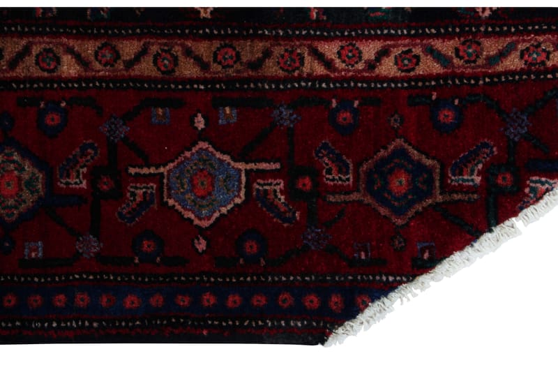 Handknuten Persisk Matta 165x331 cm - Mörkblå/Röd - Orientaliska mattor - Persisk matta