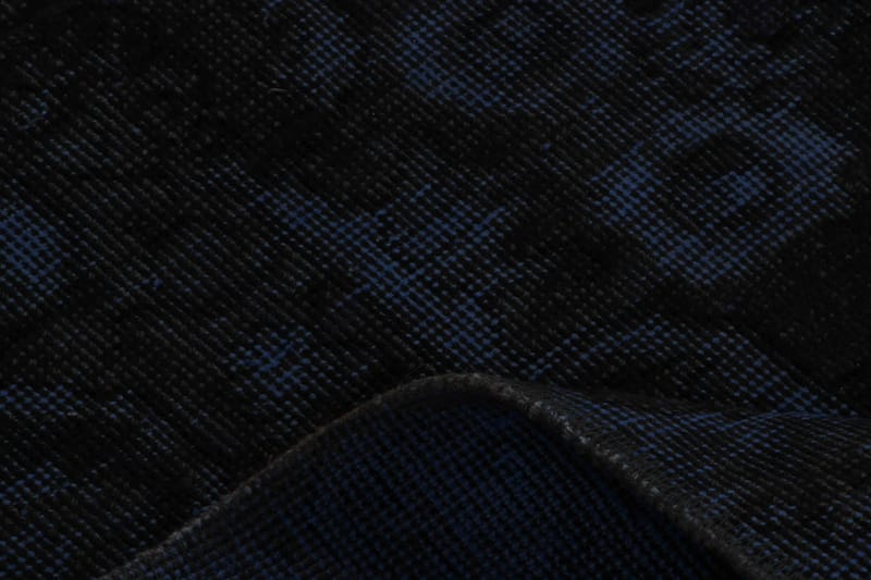 Handknuten Persisk Matta 270x355 cm Vintage - Blå/Mörkblå - Orientaliska mattor - Persisk matta