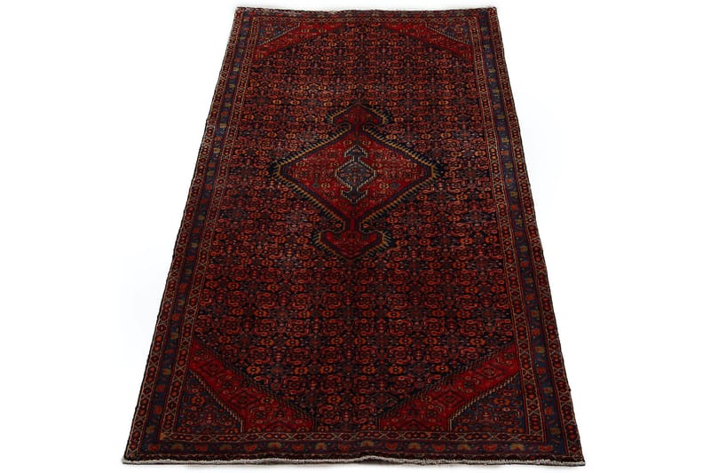 Handknuten Persisk Matta 130x297 cm - Mörkblå/Röd - Orientaliska mattor - Persisk matta
