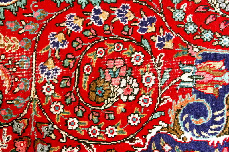 Handknuten Persisk Matta 255x352 cm Kelim - Röd/Mörkblå - Orientaliska mattor - Persisk matta