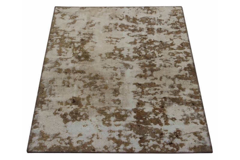 Handknuten Persisk Matta 122x182 cm Vintage - Beige/Brun - Orientaliska mattor - Persisk matta