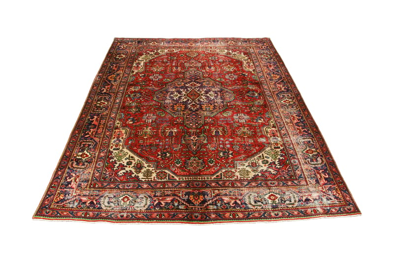 Handknuten Persisk Matta 295x368 cm Kelim - Röd/Mörkblå - Orientaliska mattor - Persisk matta