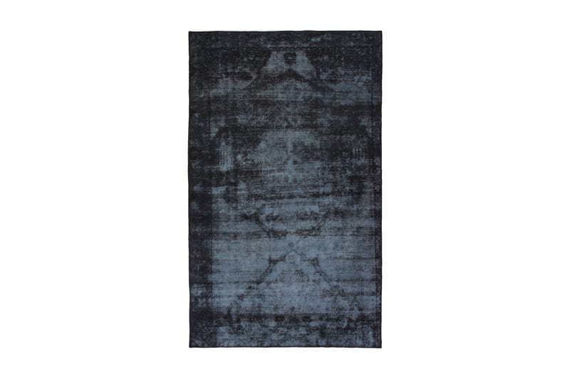 Handknuten Persisk Matta 120x200 cm Vintage - Blå/Mörkgrön - Orientaliska mattor - Persisk matta