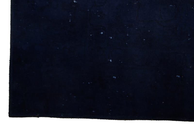 Handknuten Persisk Ullmatta 250x380 cm Vintage - Mörkblå - Orientaliska mattor - Persisk matta