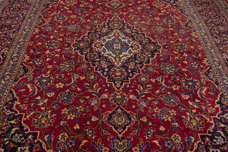 Handknuten Persisk Matta 242x347 cm Kelim - Röd/Mörkblå - Orientaliska mattor - Persisk matta