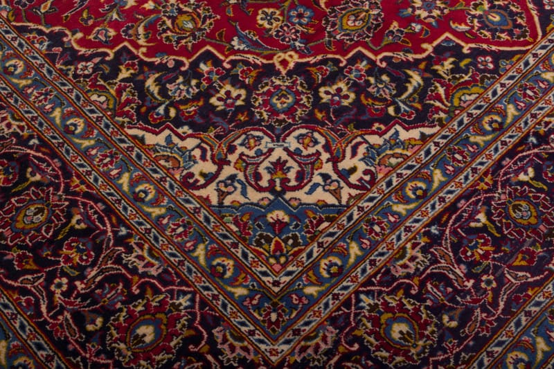 Handknuten Persisk Matta 242x347 cm Kelim - Röd/Mörkblå - Orientaliska mattor - Persisk matta