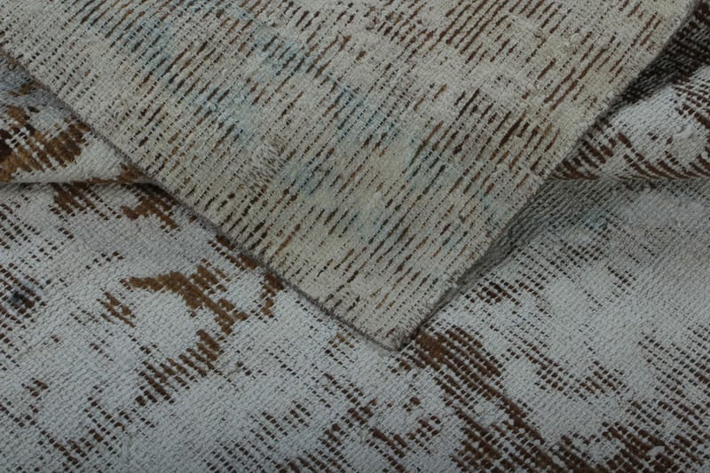 Handknuten Persisk Matta 135x170 cm Vintage - Beige/Brun - Orientaliska mattor - Persisk matta