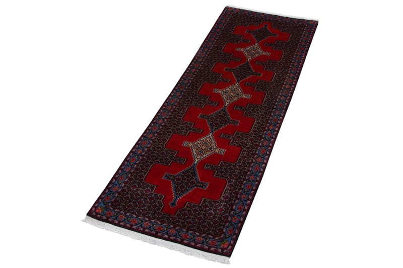 Handknuten Persisk Matta 91x294 cm - Röd/Blå - Orientaliska mattor - Persisk matta