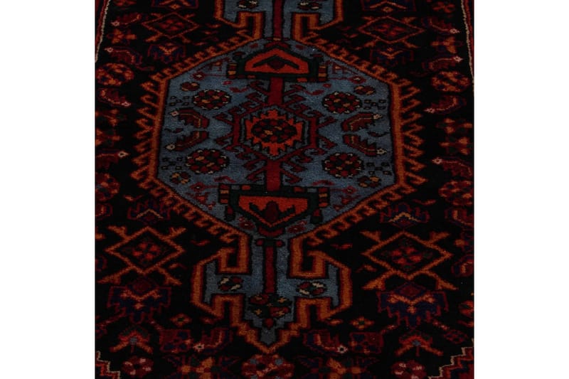 Handknuten Persisk Matta 142x221 cm - Mörkblå/Röd - Orientaliska mattor - Persisk matta