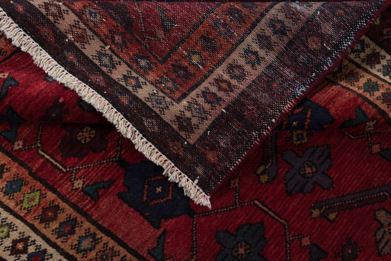 Handknuten Persisk Matta 151x293 cm - Röd/Mörkblå - Orientaliska mattor - Persisk matta