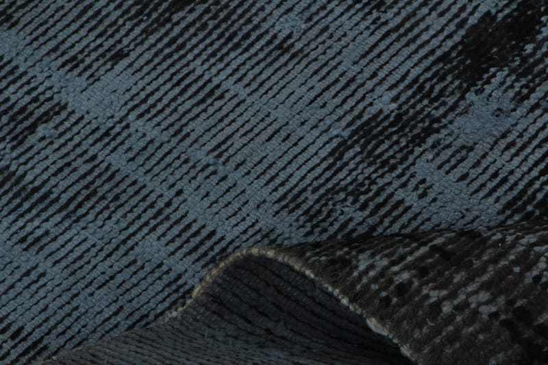 Handknuten Persisk Matta 79x248 cm Vintage - Mörkblå/Grön - Orientaliska mattor - Persisk matta
