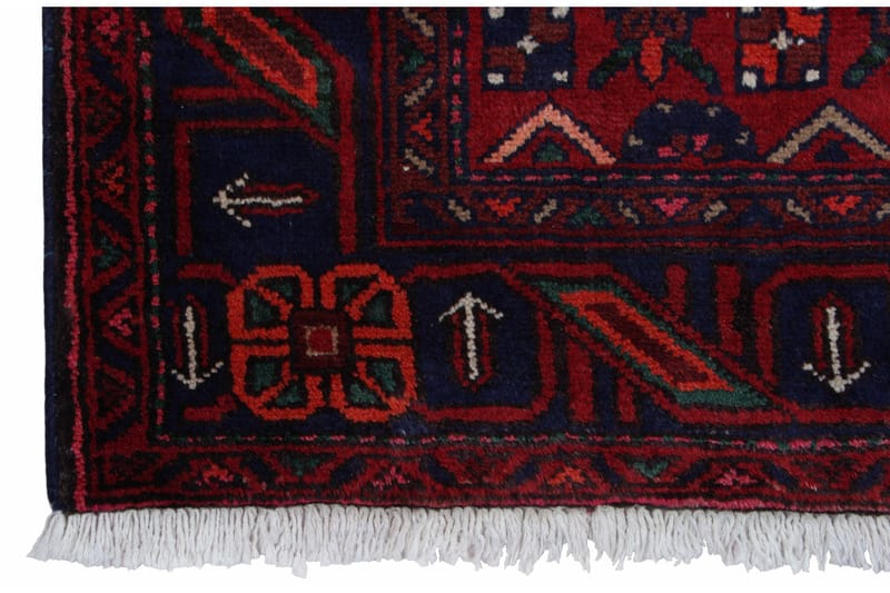 Handknuten Persisk Matta Varni 143x243 cm Kelim - Röd/Mörkblå - Orientaliska mattor - Persisk matta