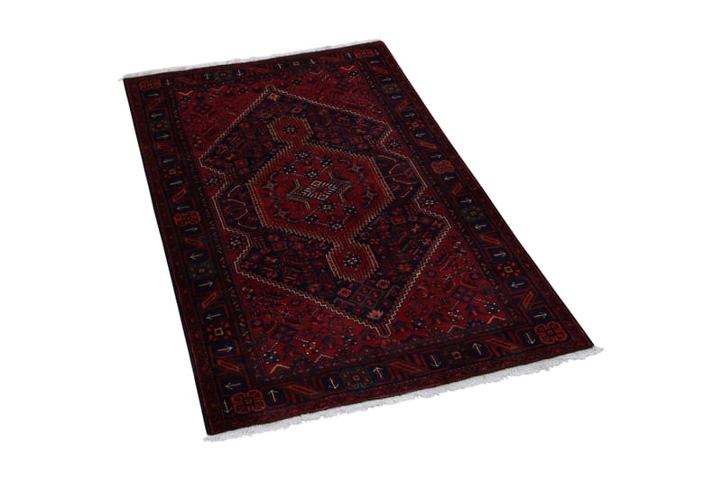 Handknuten Persisk Matta Varni 143x243 cm Kelim - Röd/Mörkblå - Orientaliska mattor - Persisk matta