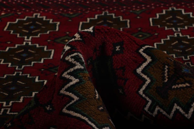 Handknuten Persisk Matta 110x186 cm Kelim - Röd/Svart - Orientaliska mattor - Persisk matta