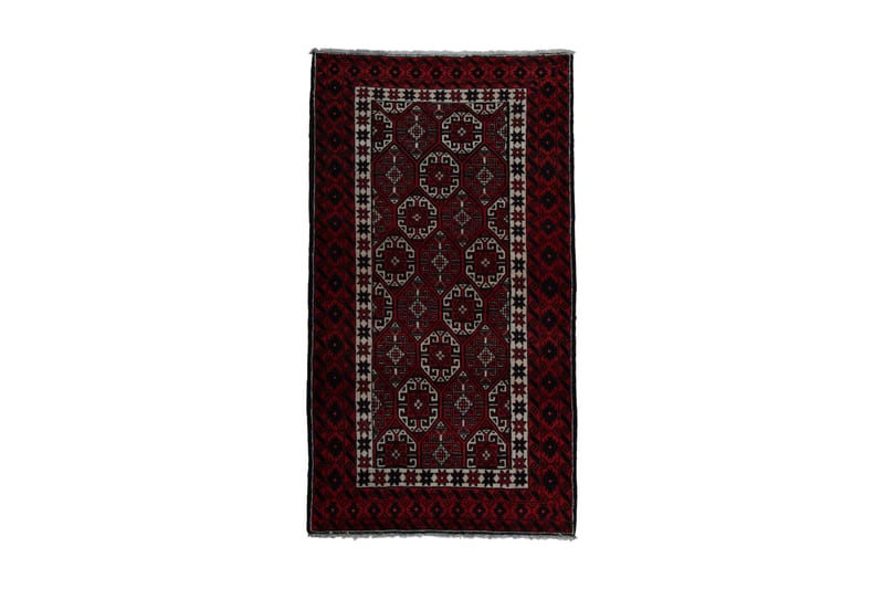 Handknuten Persisk Matta 103x189 cm Kelim - Röd/Svart - Orientaliska mattor - Persisk matta