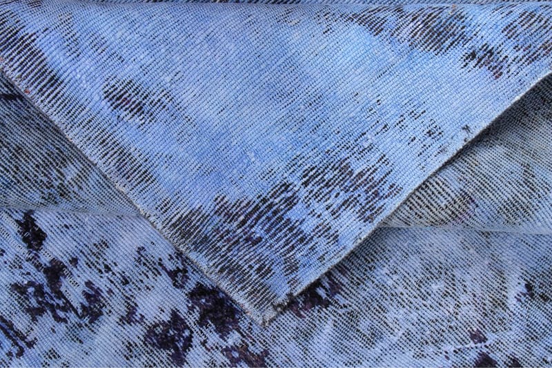 Handknuten Persisk Matta 147x192 cm Vintage - Blå/Mörkblå - Orientaliska mattor - Persisk matta