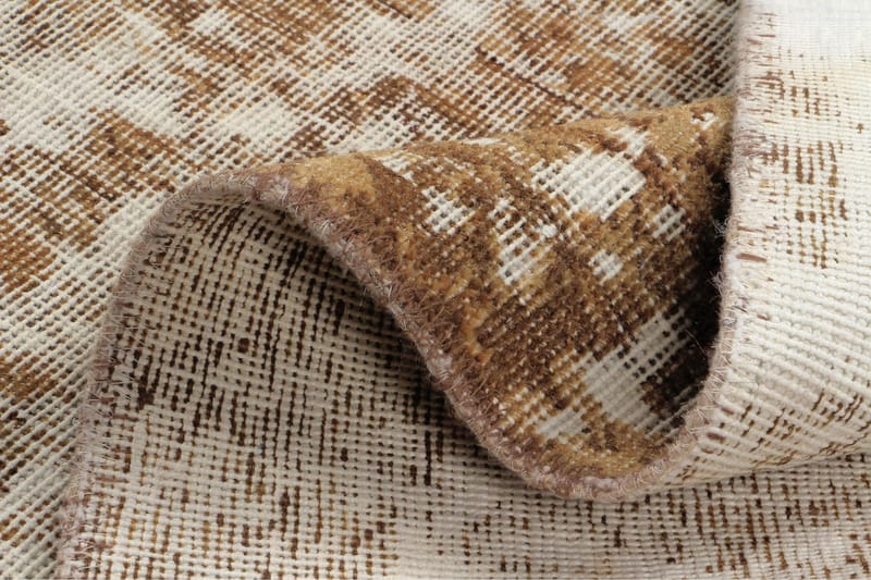 Handknuten Persisk Matta 108x180 cm Vintage - Beige/Brun - Orientaliska mattor - Persisk matta
