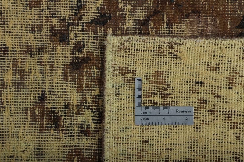 Handknuten Persisk Matta 149x217 cm Vintage - Guld/Brun - Orientaliska mattor - Persisk matta