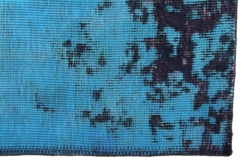 Handknuten Persisk Matta 135x195 cm Vintage - Blå/M�örkblå - Orientaliska mattor - Persisk matta