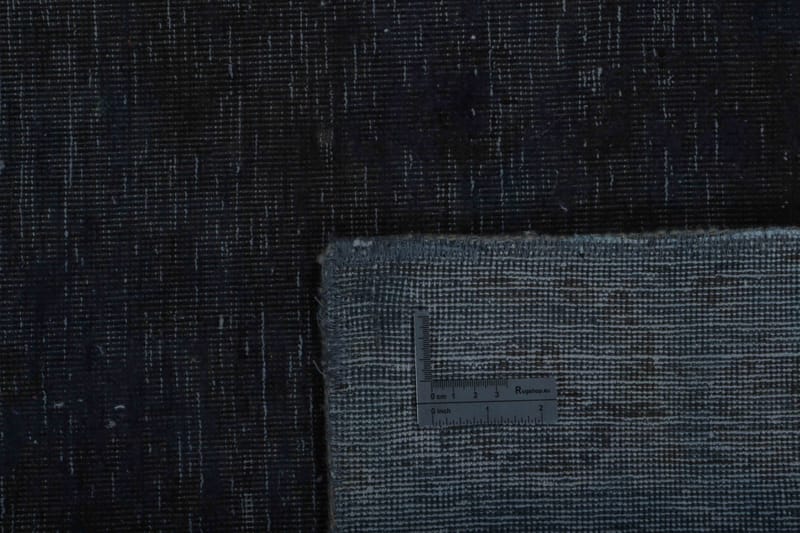 Handknuten Persisk Matta 259x363 cm Vintage - Mörkgrå/Mörkblå - Orientaliska mattor - Persisk matta