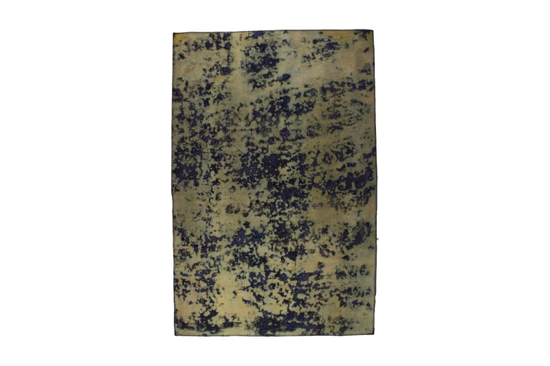 Handknuten Persisk Matta 150x230 cm Vintage - Grön/Lila - Orientaliska mattor - Persisk matta