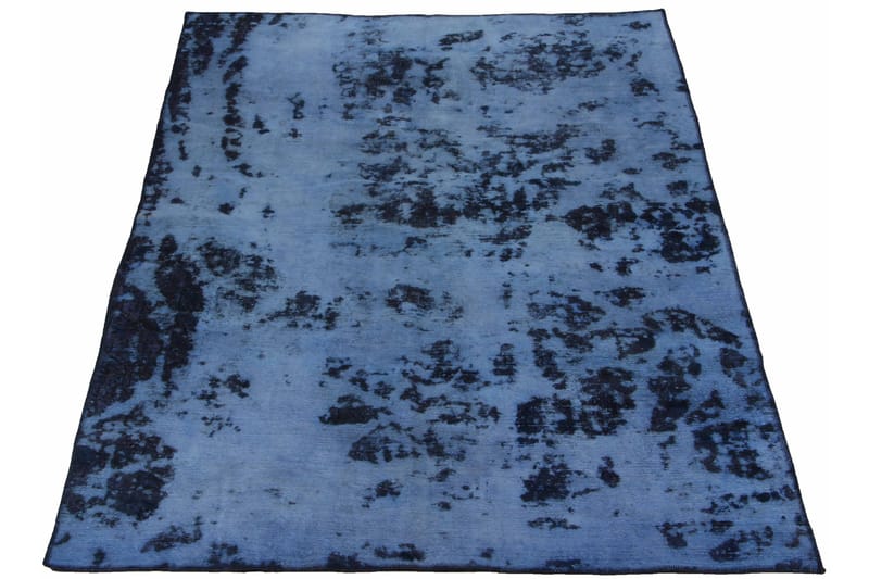 Handknuten Persisk Matta 164x233 cm Vintage - Blå/Mörkblå - Orientaliska mattor - Persisk matta