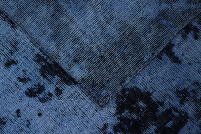Handknuten Persisk Matta 164x233 cm Vintage - Blå/Mörkblå - Orientaliska mattor - Persisk matta