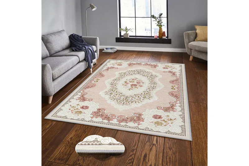 Homefesto Matta 100x150 cm, Multifärgad