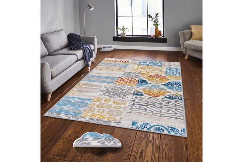 Homefesto Matta 100x150 cm - Multifärgad - Textil & mattor - Mattor - Orientaliska mattor