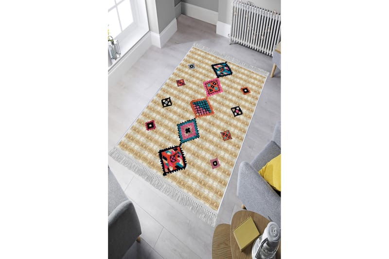 Homefesto Matta 100x150 cm - Multifärgad - Textil & mattor - Mattor - Orientaliska mattor
